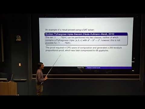 Machine-Assisted Proofs