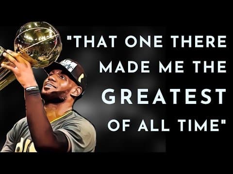 Did LeBron James Play the 3 Greatest Games Ever in 2016?