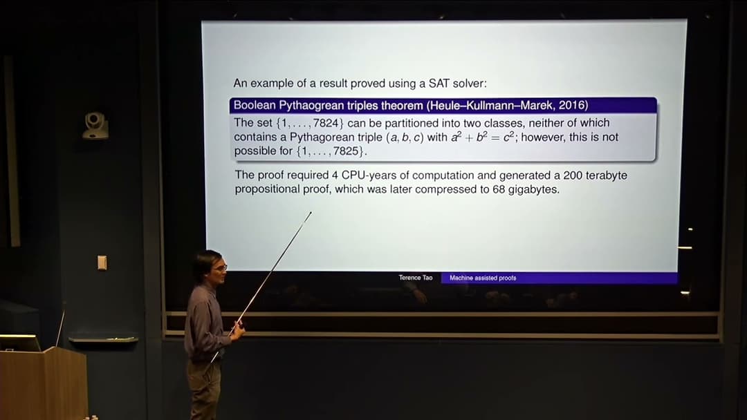 Machine-Assisted Proofs